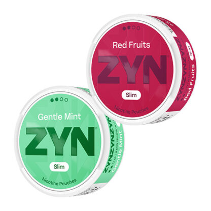 ZYN Slim Mix 2 pack Red Fruit och Gentle Mint