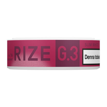 G.3 no 16 Rize Blackcurrant Slim White 5