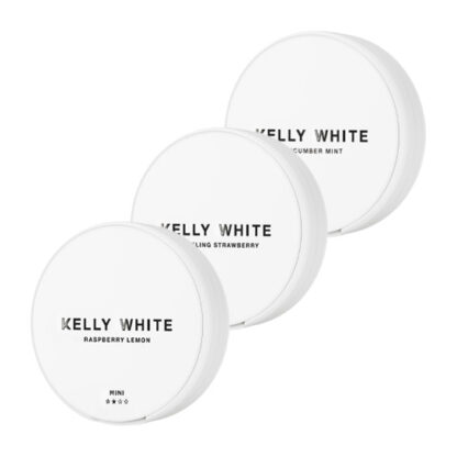 KELLY WHITE Mix 3 pack