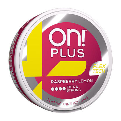 on! Plus Raspberry Lemon Extra Strong 3