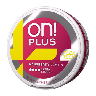 on! Plus Raspberry Lemon Extra Strong