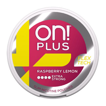 on! Plus Raspberry Lemon Extra Strong 2