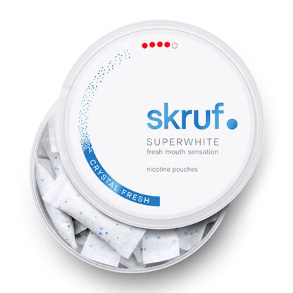 Skruf Superwhite Crystal Fresh Extra Strong 2