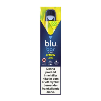 Blu Bar 1000 Lemon and Lime 20mg