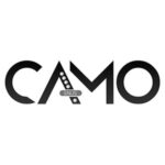 CAMO logo svartvit