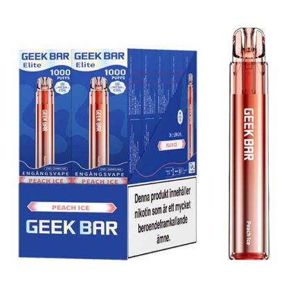 GEEK BAR Elite 1000 Peach Ice 2