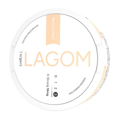 Lagom Peach Mint Extra Strong