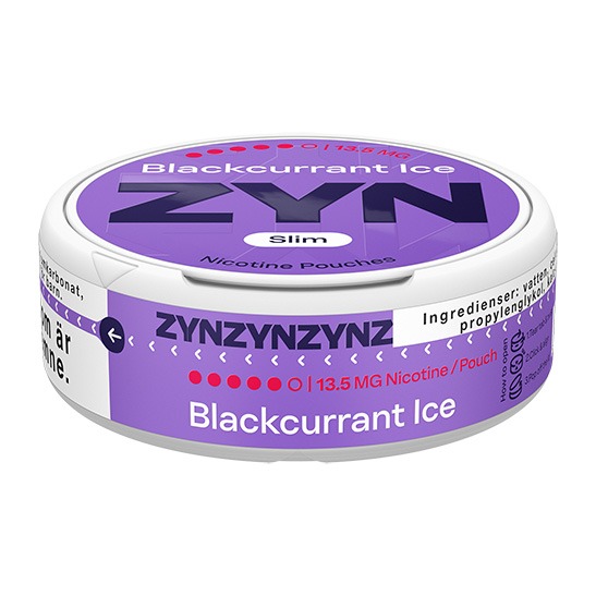ZYN Blackcurrant Ice Slim Super Strong 4