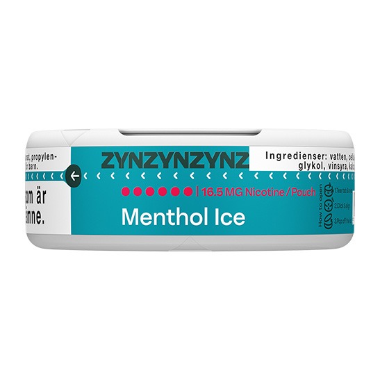 ZYN Menthol Ice Slim Ultra Strong 5