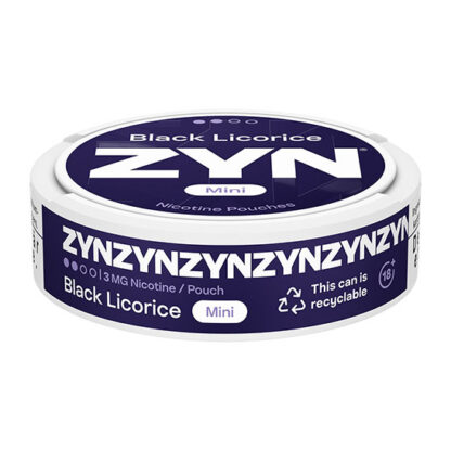 ZYN Black Licorice Mini Normal 4
