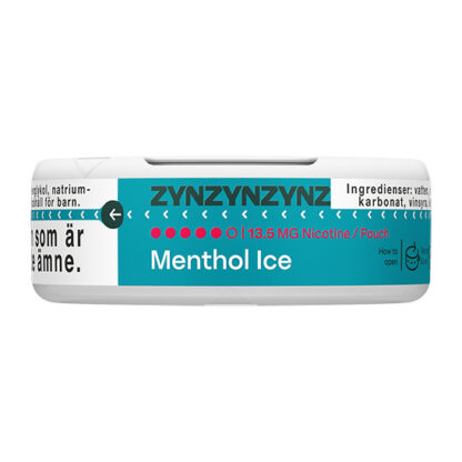 ZYN Menthol Ice Slim Super Strong 5