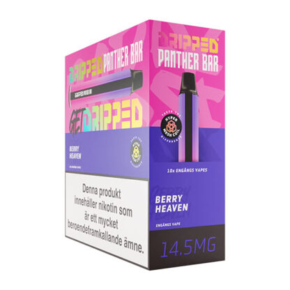 Dripped Panther Bar Berry Heaven 14.5mg 4