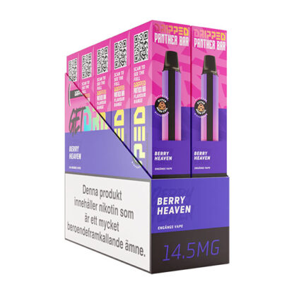 Dripped Panther Bar Berry Heaven 14.5mg 5