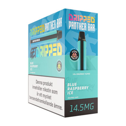 Dripped Panther Bar Blue Raspberry Ice 14.5mg 4