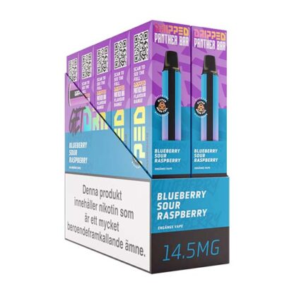 Dripped Panther Bar Blueberry Sour Raspberry 14.5mg 5