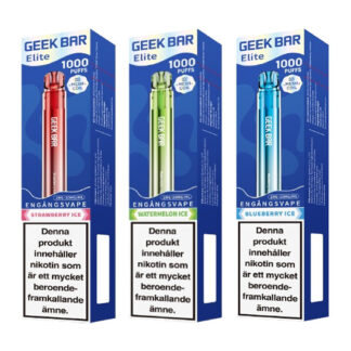 GEEK BAR Elite 1000 Sommarmix 3 pack