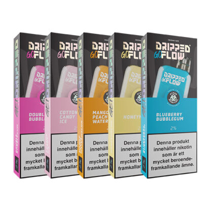 Dripped GoFlow 20mg 5 Mix pack