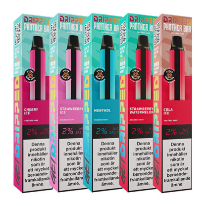 Dripped Panther Bar 20mg 5 Mix pack