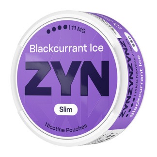 ZYN Blackcurrant Ice Slim Extra Strong