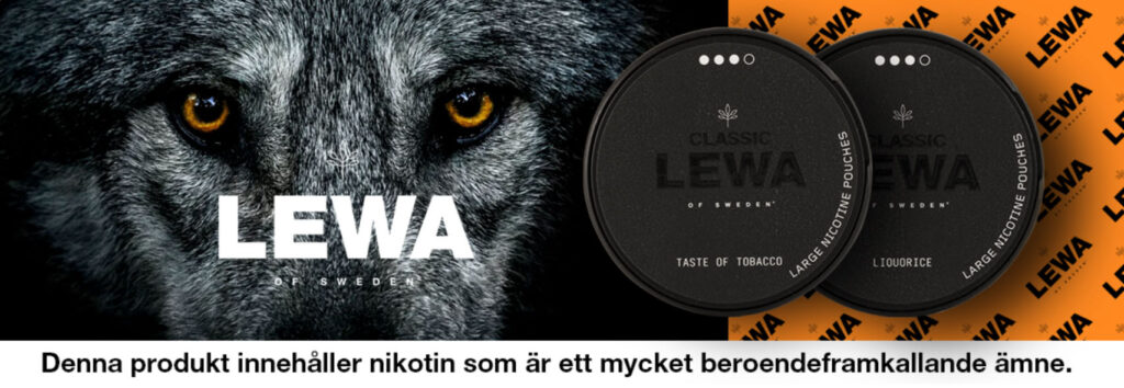 Lewa Top Banner Taste of tobacco & Liquorice