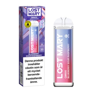 Lost Mary Blueberry Sour Raspberry 20mg