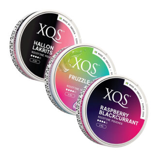 XQS Bär Frukt Lakrits Strong Mix 3 pack