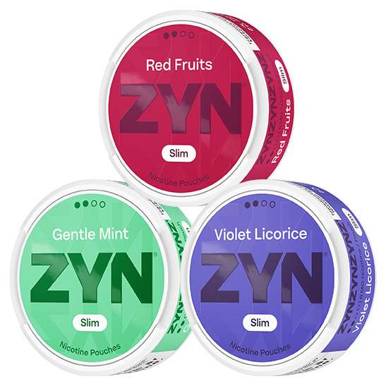 ZYN Slim Mix 3 pack Normal