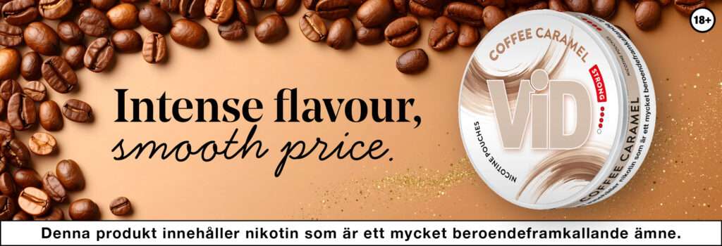 VID Coffee Caramel Strong Top banner