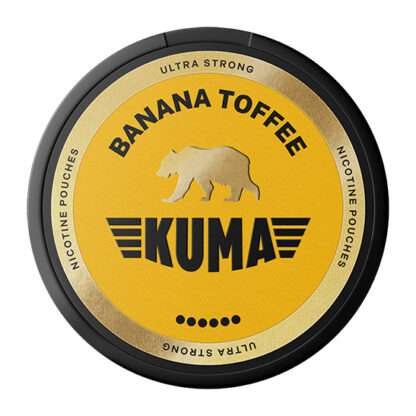 Kuma Banana Toffee Ultra Strong