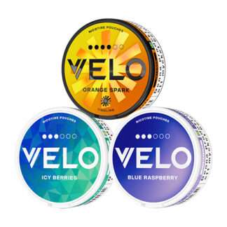 VELO Bär och Citrus Mix 3 pack