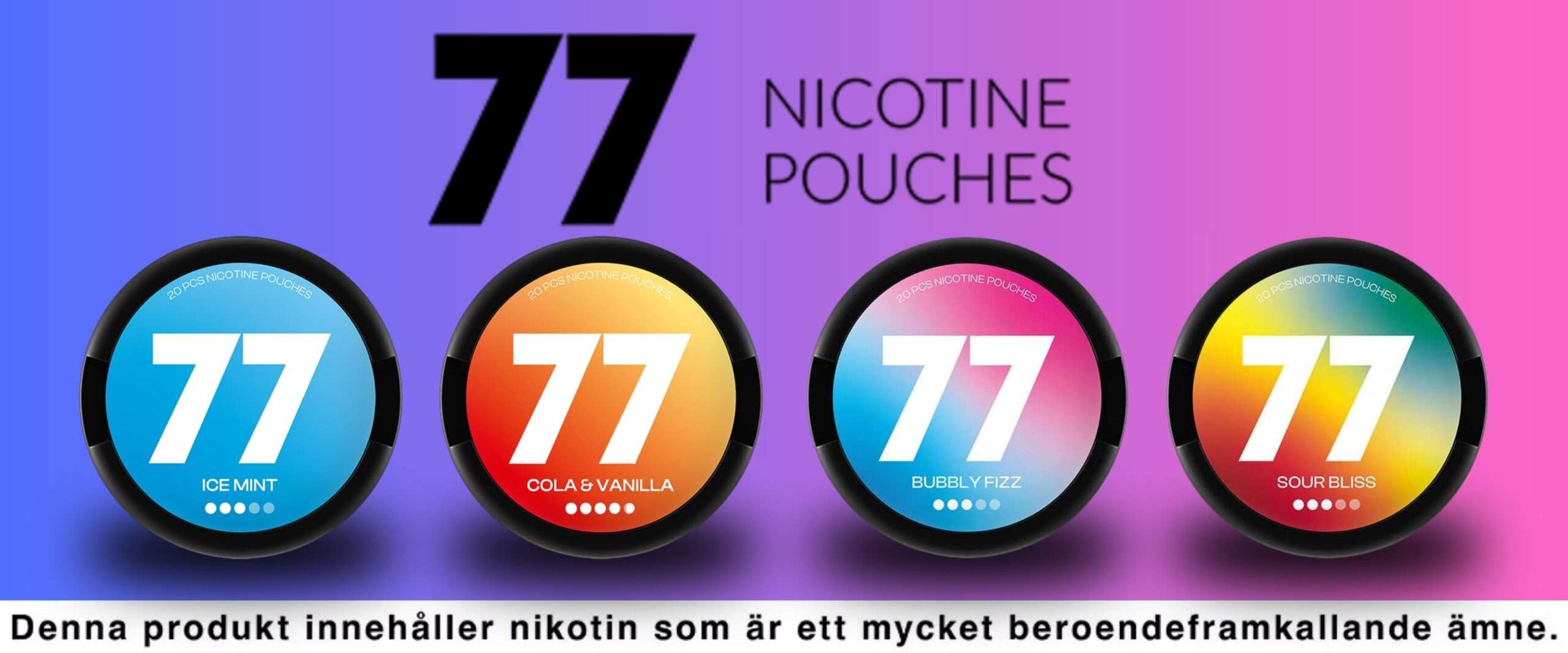 77 snus hos MinPrilla