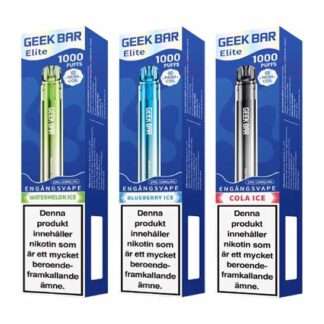 Geek Bar 1000 Elite Mix lilla höstpaket 3 pack