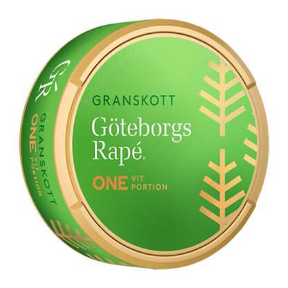 Göteborgs Rapé ONE White Granskott 3