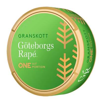 Göteborgs Rapé ONE White Granskott