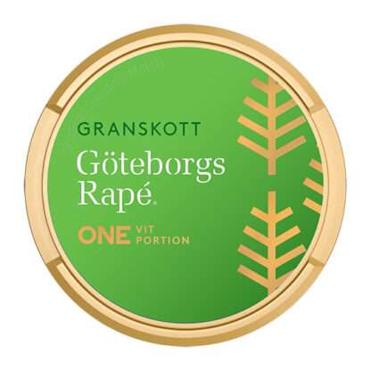 Göteborgs Rapé ONE White Granskott 2