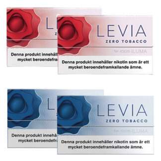 LEVIA Mix 4 pack Red Berry och Glacial Beat