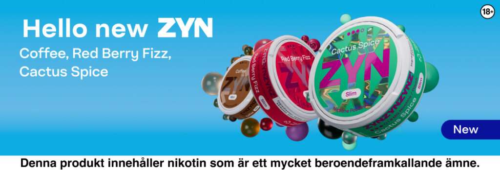 ZYN Red berry fizz S3 Cactus Sice S4 Coffee S2
