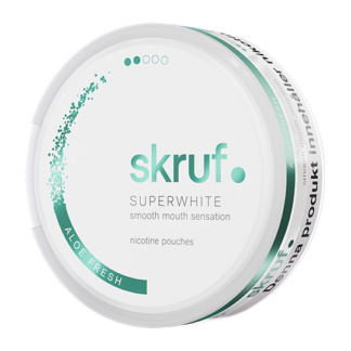 skruf SUPERWHITE Aloe Fresh