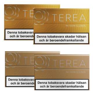 TEREA Mix 4 pack Dore och Amber