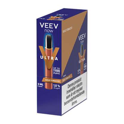 VEEV NOW ULTRA Gold Tobacco 20mg 6