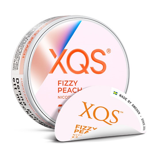 XQS Transition Pack FIZZY PEACH 8mg