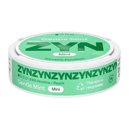 ZYN Gentle Mint Mini Moist Low 4