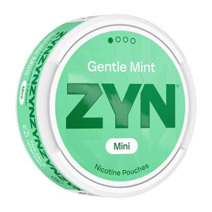 ZYN Gentle Mint Mini Moist Low 3