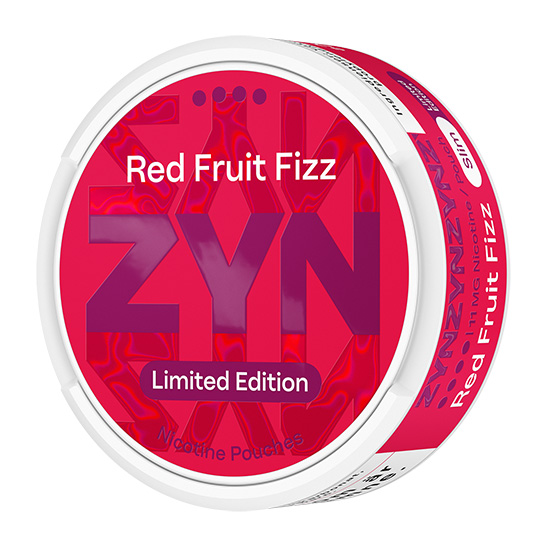 ZYN Red Fruit Fizz Slim Extra Strong Limited Edition Prs