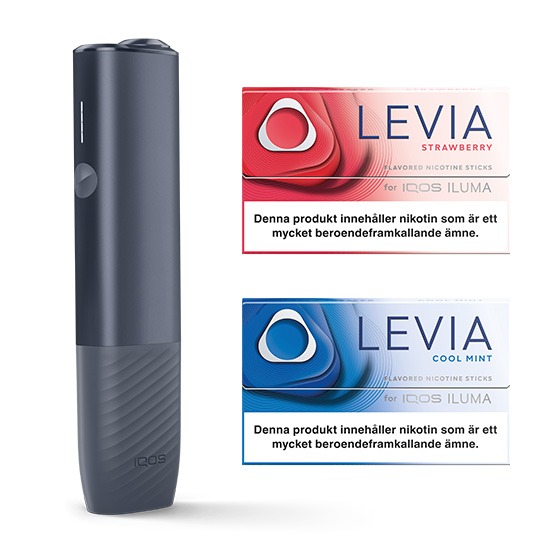 IQOS ILUMA i One och LEVIA Mix 2 pack Strawberry & Cool Mint