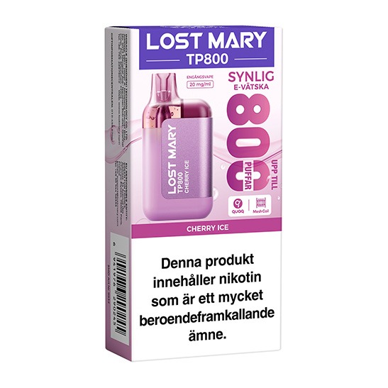 Lost Mary TP800 Cherry Ice 20mg 2