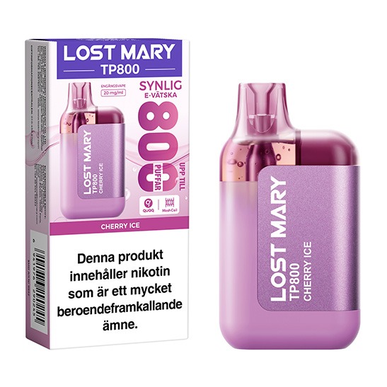 Lost Mary TP800 Cherry Ice 20mg