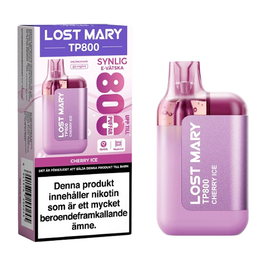 Lost Mary TP800 Cherry Ice 20mg 2