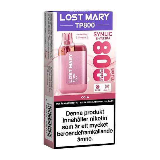 Lost Mary TP800 Cola 20mg