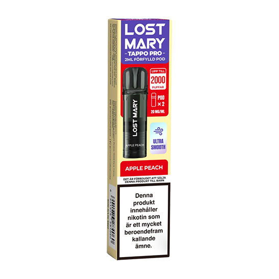 Lost Mary TAPPO PRO Pod x2 Apple Peach 20mg